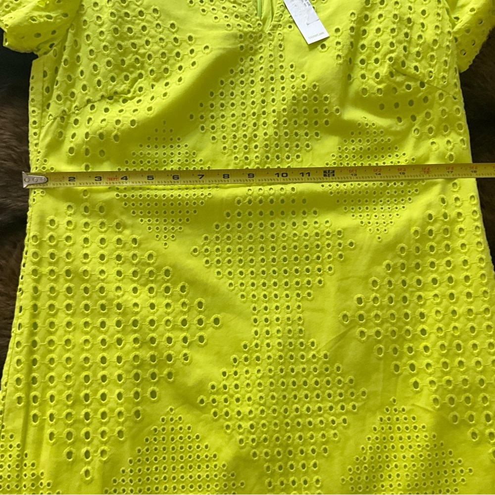 Trina Turk Lime Green Eyelet Dress - Picture 7 of 11